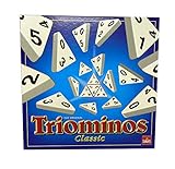 Goliath Toys 60.630.101 Goliath-Triominos Classic-das spannende Anlegespiel, ab 6 Jahren, weiß