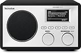 TechniSat DIGITRADIO 301 IR – DAB+/ UKW Internetradio (Digitalradio, WLAN, UPnP Netzwerk-Streaming, Kopfhöreranschluss, Wecker, 2 einstellbare Weckzeiten, Mono-Lautsprecher) schwarz