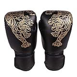 GuangLiu Mens Boxing Gloves Box Handschuh Herren Boxhandschuhe Kinder Boxhandschuhen Kampfsport Handschuhe Sandsackhandschuhe Black-1,Child