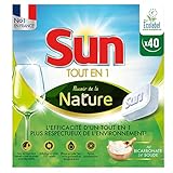 Sun Spülmaschinentabs, umweltfreundlich, 40 Waschgänge