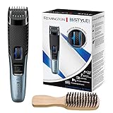 Remington Barttrimmer Herren B5 Lithium (Netz-/Akkubetrieb, Micro-USB Ladefunktion, Aufbewahrungstasche, 17 Längeneinstellungen 0,4-18mm) Haarschneidemaschine, Bartschneider MB5001 [Amazon Exklusiv]