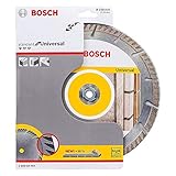 Bosch Professional Diamanttrennscheibe Standard für Universal (Beton und Mauerwerk, 230 x 22,23 mm, Zubehör Winkelschleifer)
