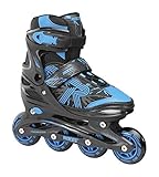 Roces Jungen Jokey 3.0 Boy Inline-Skates, Black-Astro Blue, 30/33