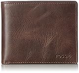 Fossil Herren Derrick ML3687 Geldbörse, Braun (Dark Brown 201)