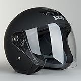 IXS HX 118 Jethelm Tg. XL mattschwarz