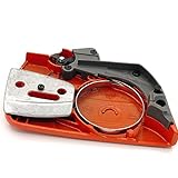 Cancanle Kettenrad Kupplungsabdeckung für Husqvarna 340 345 346 XP 350 351 353 357 359 Kettensägenketten Bremsen Seitenabdeckung Teile-Nr. 537107801