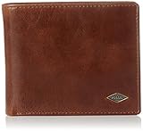 Fossil Herren Ryan ML3736 Geldbörse, Braun (Dark Brown 201)