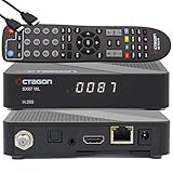 OCTAGON SX87 HD WL H.265 S2+IP HEVC Set-Top Box - Internet Smart TV Receiver, Kartenleser, Mediaplayer, Mediathek, DLNA, YouTube, Web-Radio, iOS & Android App, USB PVR, 150Mbits WiFi + EasyMouse HDMI