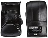 DEPICE Schutzausrüstung Sandsackhandschuhe Leder, Schwarz, XL, sa-hc