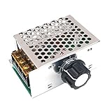WINGONEER AC 220V 4000W High Power SCR elektronischer Spannungs-Regler Gouverneur Dimmer Thermostat Drehzahlregler