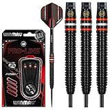 WINMAU Pro-Line 23g Profi Wolfram Steeltip Dartpfeile Set mit Flights und Schäfte