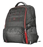 Trust GXT 1250 Hunter Laptop Gaming-Rucksack (geeignet für bis zu 17,3-Zoll-Laptops/Notebook) schwarz