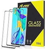 2 Stück Panzerglas Schutzfolie für Huawei P30 Pro, 9H Härte 3D Curved Vollständigen Abdeckung P30 Pro Panzerglasfolie, Anti-Kratzer/Bläschen/Fingerabdruck Glas Folie, Huawei P30 Pro Panzerglas