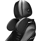 Kopfstütze Auto Kinder - XREXS Nackenkissen Auto Breite und Höhe einstellbar, Pu-leder mit weichem gedächtnisschaum, für kinder und erwachsene, Nackenstütze Auto