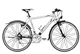 MIFA Herren Fitnessbike 24 Gang, schwarz/Silber, 52 cm, 28 Zoll, MF210-5201