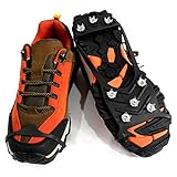 Schuh Spikes Anti Rutsch Schuhspikes 8 Zähne Herren Laufen Rodeln, Für Alle Arten Von Sport- / Wanderschuhen Und -schuhen, Wanderschuhen, Für Jugendliche, Erwachsene, Ältere Menschen