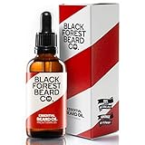 50ml Bartöl von Blackforest Beard Co. - Zedernholz & Minze Duft - natürliche Bartpflege mit ätherischen Ölen & Provitamin B5 für gesunden Bartwachstum - handgemacht im Schwarzwald/Deutschland