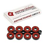 Skateboard Kugellager Amphetamine ABEC 5 für Skateboard, Longboard, Inline SKates, Fidget Spinner