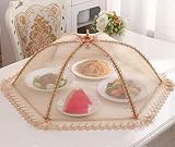 Großer Regenschirm Mesh Bildschirm Lebensmittel Cover Pop-Up Wurfzelt, wiederverwendbar und klappbar Outdoor Picknick Speisen Mesh, Net Lebensmittel abdeckt, Keep Out Fliegen, Wanzen, Mücken