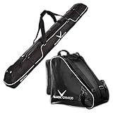 Black Crevice Skitasche und Skischuhtasche im Set, schwarz, BCR083720