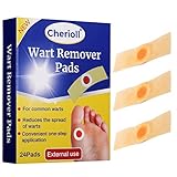 Cherioll Gegen Warzen, Warzenentferner, Warzenentfernung, Hühneraugenpflaster, Fuß und Hand Warze Remover Pads, Warze Callus Remover, Zur Behandlung hartnäckiger Warzen