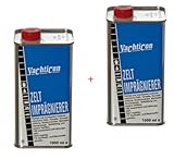 YACHTICON 2 Flaschen Zelt & Markisen Imprägnierung á 1 Liter - 2 Liter Gesamtmenge