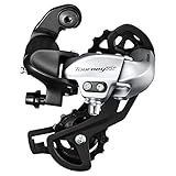 SHIMANO Unisex – Erwachsene Tourney Tx Rd-tx800 Schaltwerk, Silber, Einheitsgröße