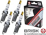 Brisk Iridium Premium+ Plus P1 1619 Zündkerzen, 4 Stück