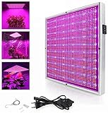 200W LED Pflanzenleuchte 2009pcs Rot&Blau SMD LED Pflanzenlampe Pflanzen Wachstumslampe Pflanzenlicht Wuchslampen Innengarten Pflanze wachsen Licht Hängeleuchte
