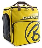 Brubaker Skischuhtasche Helmtasche Skischuhrucksack Super Champion Gelb Sand - Limited Edition -