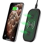 CHOETECH 3  Spulen Wireless Charger, 7.5W,10W Kabellose Ladegerät für iPhone 11/11 Pro/11Pro Max/XS Max/XS/XR/X/8,Samsung Galaxy Note 10/S10/Note9/S9/Note8/S8,HUAWEI Mate 30 Pro,Airpods 2 usw.