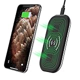 CHOETECH 3  Spulen Wireless Charger, 7.5W,10W Kabellose Ladegerät für iPhone 11/11 Pro/11Pro Max/XS Max/XS/XR/X/8,Samsung Galaxy Note 10/S10/Note9/S9/Note8/S8,HUAWEI Mate 30 Pro,Airpods 2 usw.