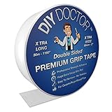 Diy Doctor - Extra starkes Doppelseitiges Klebeband für Teppich - Hinterlässt keine Spuren - Viele Einsatzmöglichkeiten - 50mm x 30m