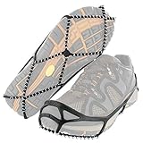 YakTrax Unisex-Erwachsene Walker Schuhkrallen & Eisspikes, Schwarz (Schwarz), Medium