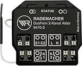 DuoFern Universal-Aktor (2-Kanal) 9470-2 - Unterputz-Funkaktor für Licht und elektrische Verbraucher