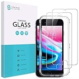 Syncwire Panzerglas für iPhone 8/7/6S/6 – [2 Stück] Schutzfolie aus Bruchsicher Hartglas, Panzerfolie (3D Touch, 9H, HD, Kratzfest, Blasenfrei, Anti-Oil, Rahmen) - 4.7 Zoll