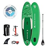 AM AQUA MARINA Stand Up Paddle Board aufblasbar im Set Breeze 2021 iSUP 9’10’’ Stand-Up Paddling SUP-Board 300 x 76 x 12 cm