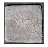 Sitzkissen Lammfell Patch (Rollstuhlauflage Katzenbett) 40x40cm beige perl