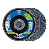 PFERD POLIFAN-Z-BOX – 10 x Fächerscheibe 125mm, Z40, 22,23 mm Bohrung, 69300934 – für hohe Zerspanungsleistung und solide Standzeit auf Stahl und Edelstahl (INOX)