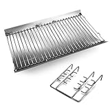 Hongso APC508 Aschekasten für Chargriller 1224, 1324, 2121, 222, 2727, 2828, 2929 Kohlegrills, Charbroil 17302056 Grill-Reparatur-Ersatzteil mit Feuerrost-Aufhänger, 6 Stück