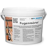 Ruberstein® Fugenmörtel anthrazit im 2 kg Eimer