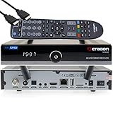 OCTAGON SF8008 4K UHD HDR Combo Receiver 1xDVB-S2X & 1x DVB-C/ DVB-T2 - Satellit, Kabel/ terrestrische Signal, E2 Linux IPTV Smart TV Box, Media Server, Aufnahmefunktion, HDMI, Dual WiFi