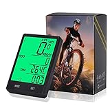 Pronghorn Wireless-Computer-Fahrrad, Fahrrad-Tachometer, Radfahren Kilometerzähler, Multifunktion mit extra großen LCD-Hintergrundbeleuchtung Display wasserdicht