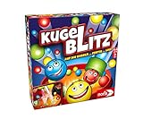 Noris 606064480 Kugelblitz, das blitzschnelle Actionspiel mit Lerneffekt in verschiedenen Spielvarianten, ab 4 Jahren