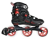 Powerslide Inline Skate Phuzion 7, schwarz/rot, 940124/39