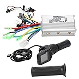 Keenso Elektrische Fahrrad Controller Set, 36/48V 250/350W Universelles elektrisches Fahrrad-Elektroroller-Controller LCD-Split-Messgerät