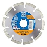 Pferd 68012221 Diamant-Trennscheibe PSF | 125 x 2,2 x 22,23 mm | Segmentierter Rand für schnelles Trennen, 125mm x 2.2mm