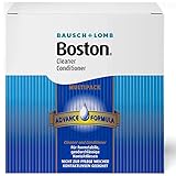Bausch und Lomb Boston Advance Multipack: 3 x 30 ml Linsenreiniger, 3 x 120 ml Aufbewahrungsflüssigkeit und Behälter