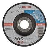 Bosch Professional Trennscheibe, mit Erhöhung, Standard, für Metall A 30 S BF, 22,23 mm, 2,5 mm, grau, 2608603159