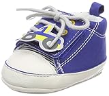 Sterntaler Baby-Schuh mit Klettverschluss und rutschfesten Sohlen für Jungen, Alter: 12-18 Monate, Größe: 20, Farbe: Blau, Art.-Nr.: 2301821